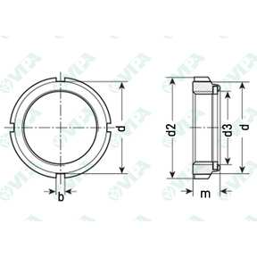 DIN 7980 rondelle élastique type grower section carrée