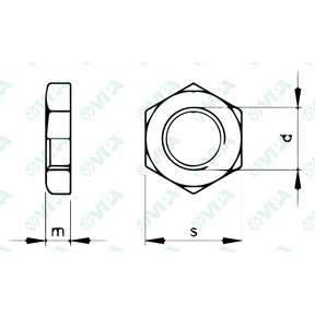 DIN 6916, ISO 7416, UNI 5714 flache konstruktionsscheiben für den metallbau