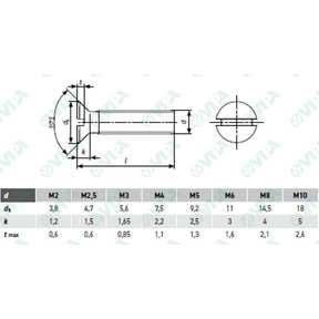 DIN 912, ISO 4762, UNI 5931 hex socket head cap screws