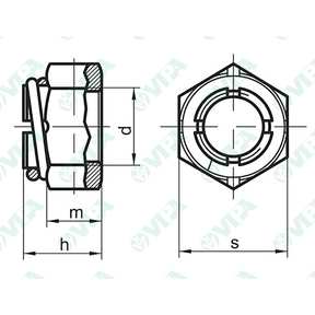 DIN 913, ISO 4026, UNI 5924 hex socket set screw with flat point fine thread