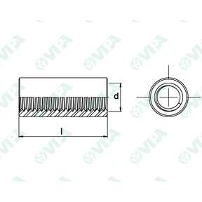 ISO EN 14399 / 6 Hochfeste flache Unterlegscheiben für Metallbau mit Fase